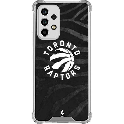NBA Toronto Raptors Animal Print Galaxy A53 5G Clear Case