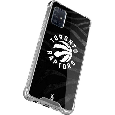 NBA Toronto Raptors Animal Print Galaxy A71 5G Clear Case