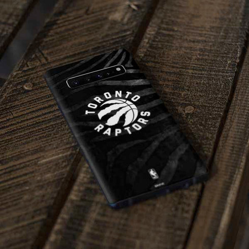 NBA Toronto Raptors Animal Print Galaxy S10 Skin