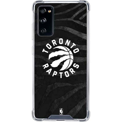 NBA Toronto Raptors Animal Print Galaxy S20 FE Clear Case