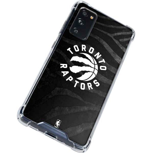 NBA Toronto Raptors Animal Print Galaxy S20 FE Clear Case
