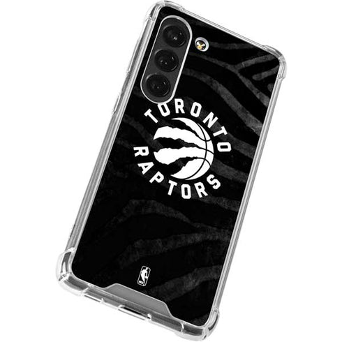 NBA Toronto Raptors Animal Print Galaxy S23 Clear Case