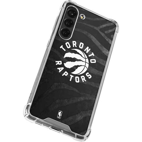 NBA Toronto Raptors Animal Print Galaxy S23 Plus Clear Case