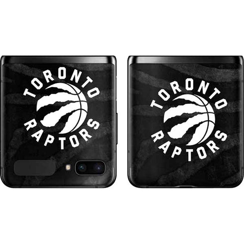 NBA Toronto Raptors Animal Print Galaxy Z Flip Skin