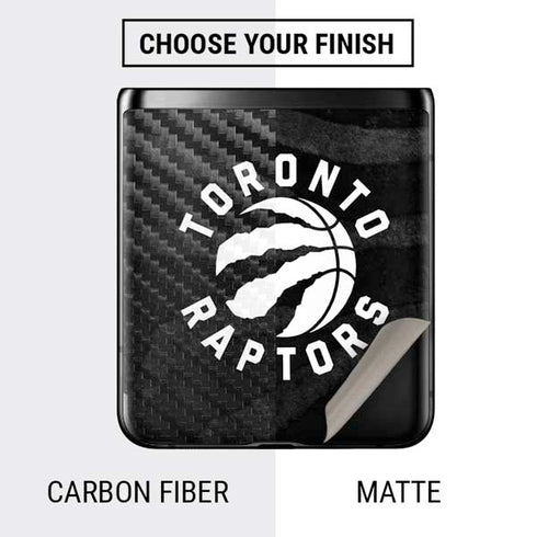 NBA Toronto Raptors Animal Print Galaxy Z Flip Skin
