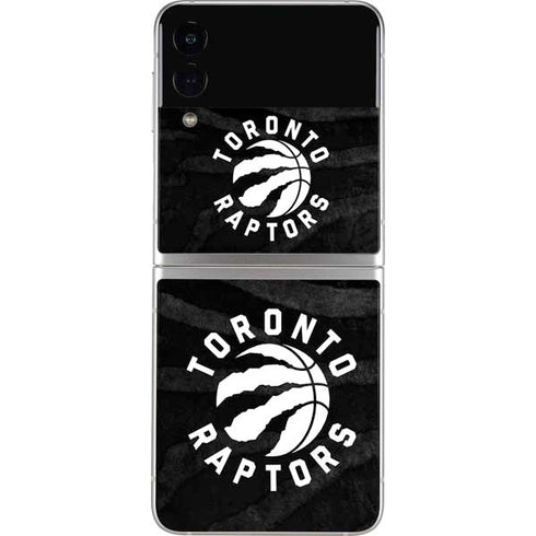 NBA Toronto Raptors Animal Print Galaxy Z Flip3 5G Skin