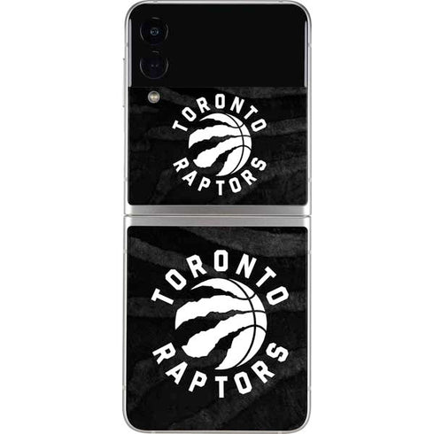 NBA Toronto Raptors Animal Print Galaxy Z Flip4 5G Skin