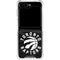 NBA Toronto Raptors Animal Print Galaxy Z Flip5 5G Clear Case