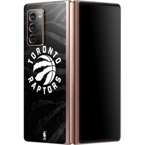 NBA Toronto Raptors Animal Print Galaxy Z Fold2 5G Skin
