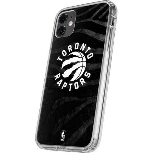 NBA Toronto Raptors Animal Print iPhone 11 Clear Case
