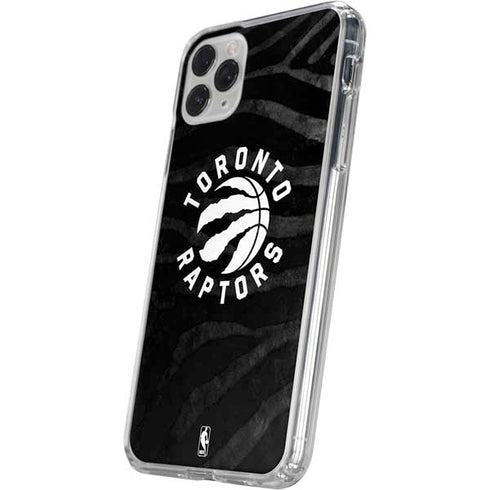 NBA Toronto Raptors Animal Print iPhone 11 Pro Clear Case