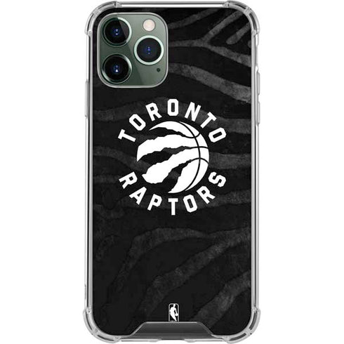 NBA Toronto Raptors Animal Print iPhone 11 Pro Max Clear Case