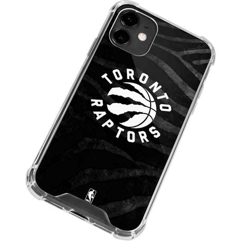 NBA Toronto Raptors Animal Print iPhone 12 Mini Clear Case