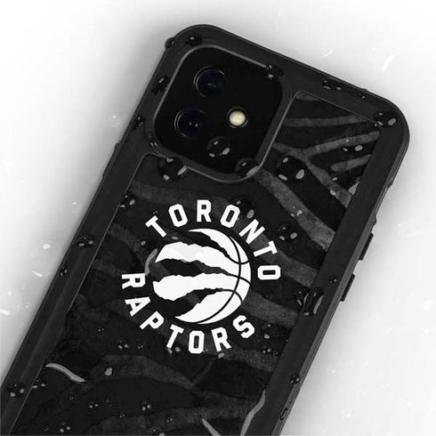 NBA Toronto Raptors Animal Print iPhone 12 Mini Waterproof Case