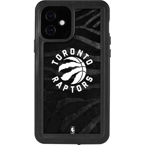 NBA Toronto Raptors Animal Print iPhone 12 Waterproof Case