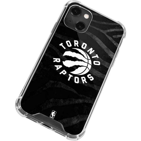 NBA Toronto Raptors Animal Print iPhone 13 Mini Clear Case
