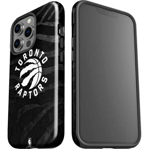 NBA Toronto Raptors Animal Print iPhone 15 Pro Impact Case