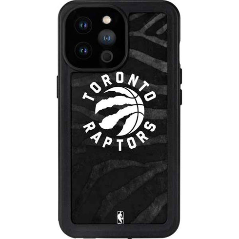 NBA Toronto Raptors Animal Print iPhone 14 Pro Max Waterproof Case