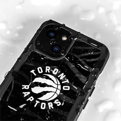 NBA Toronto Raptors Animal Print iPhone 15 Waterproof Case