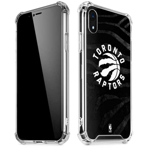 NBA Toronto Raptors Animal Print iPhone XR Clear Case