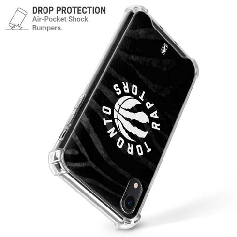 NBA Toronto Raptors Animal Print iPhone XR Clear Case