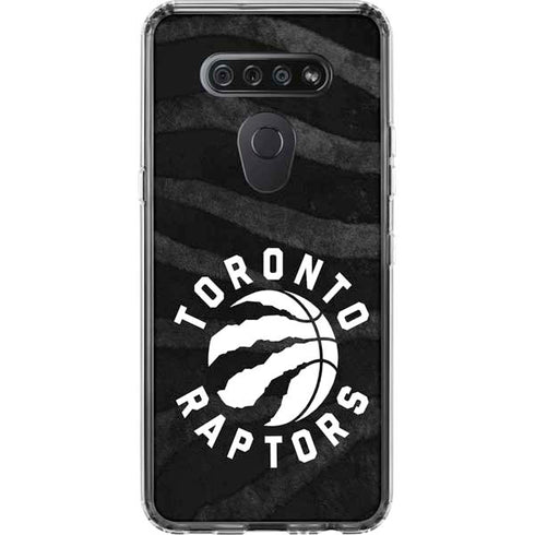 NBA Toronto Raptors Animal Print LG K51/Q51 Clear Case