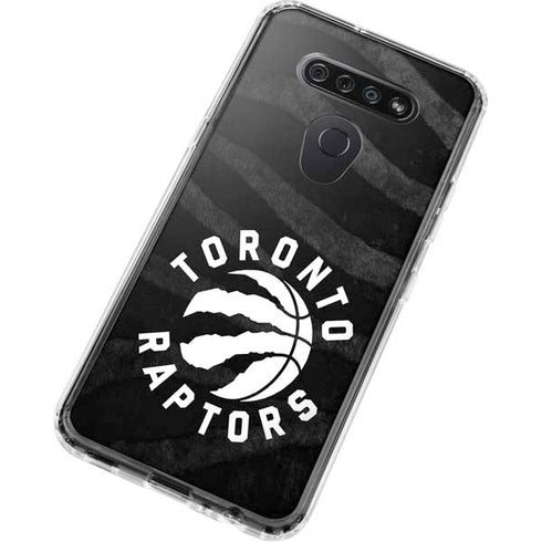 NBA Toronto Raptors Animal Print LG K51/Q51 Clear Case