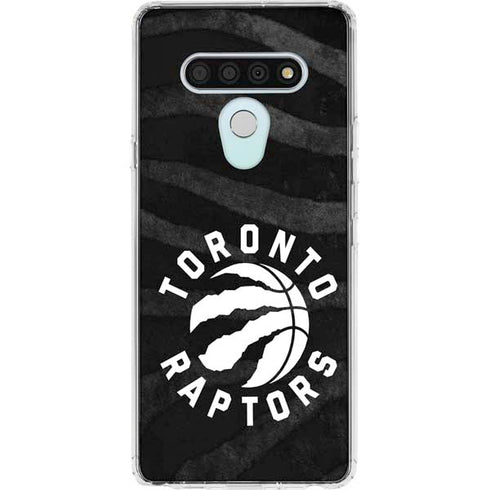 NBA Toronto Raptors Animal Print LG Stylo 6 Clear Case