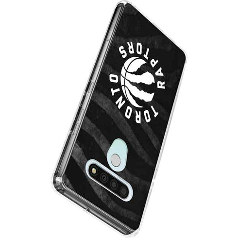 NBA Toronto Raptors Animal Print LG Stylo 6 Clear Case