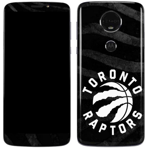 NBA Toronto Raptors Animal Print Moto E5 Plus Skin