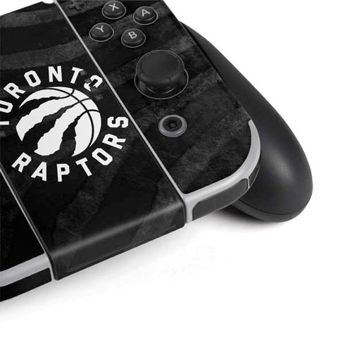 NBA Toronto Raptors Animal Print Nintendo Switch OLED (2021) Skin
