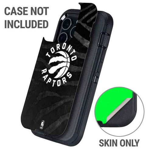 NBA Toronto Raptors Animal Print Otterbox Defender iPhone Skin