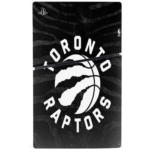 NBA Toronto Raptors Animal Print PS5 Slim Digital Edition Bundle Skin