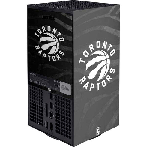 NBA Toronto Raptors Animal Print Xbox Series X Console Skin