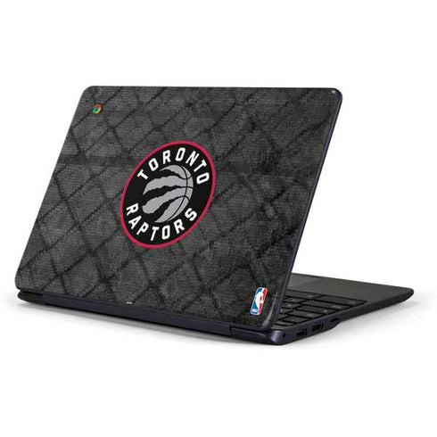 NBA Toronto Raptors Black Rust Samsung Chromebook Skin