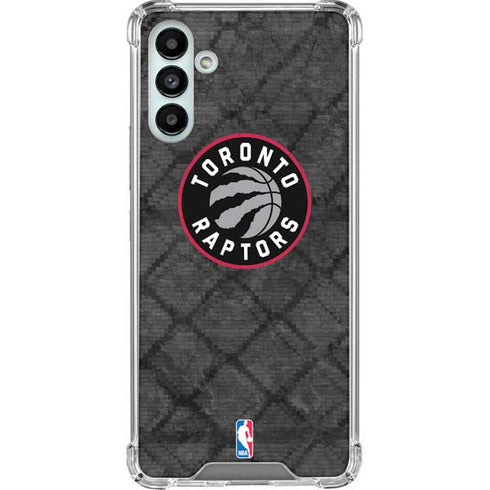 NBA Toronto Raptors Black Rust Galaxy A13 5G Clear Case