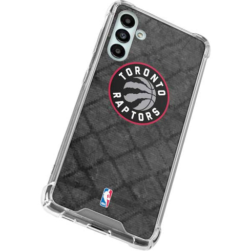 NBA Toronto Raptors Black Rust Galaxy A13 5G Clear Case