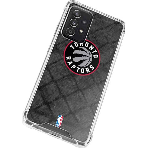 NBA Toronto Raptors Black Rust Galaxy A52 5G Clear Case