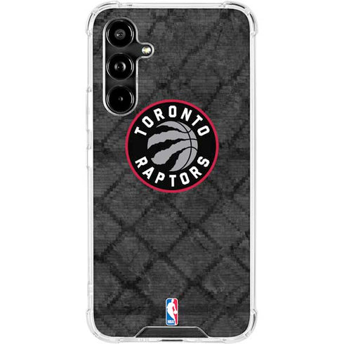 NBA Toronto Raptors Black Rust Galaxy A54 5G Clear Case