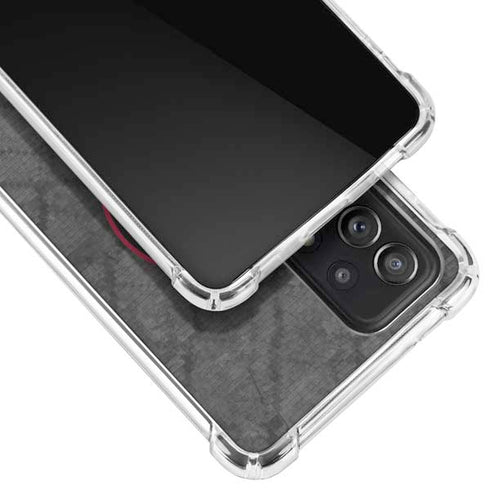 NBA Toronto Raptors Black Rust Galaxy A72 5G Clear Case