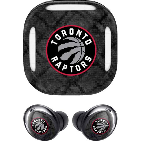 NBA Toronto Raptors Black Rust Galaxy Buds Pro Skin