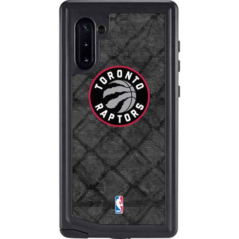 NBA Toronto Raptors Black Rust Galaxy Note 10 Waterproof Case