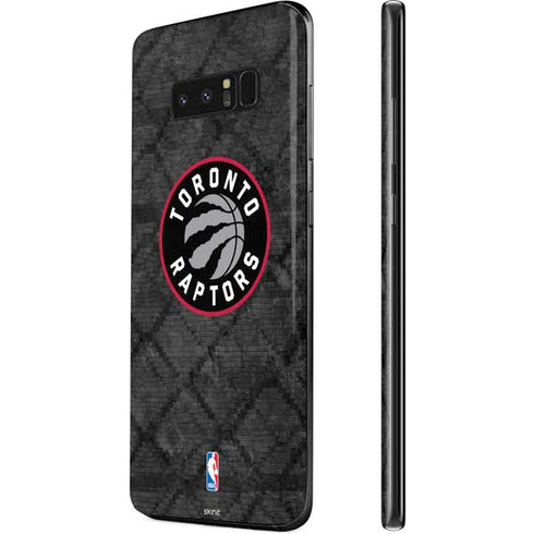 NBA Toronto Raptors Black Rust Galaxy Note 8 Skin