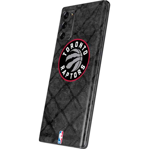 NBA Toronto Raptors Black Rust Galaxy Note20 5G Skin