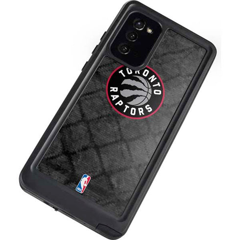NBA Toronto Raptors Black Rust Galaxy Note20 5G Waterproof Case