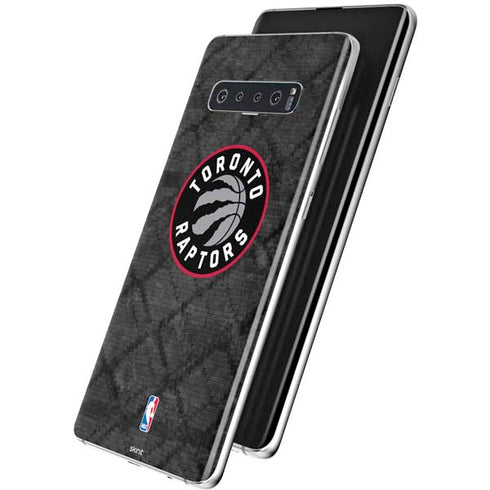 NBA Toronto Raptors Black Rust Galaxy S10 Skin