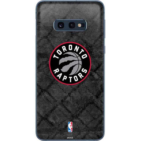 NBA Toronto Raptors Black Rust Galaxy S10e Skin