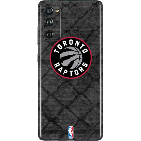 NBA Toronto Raptors Black Rust Galaxy S20 Fan Edition Skin