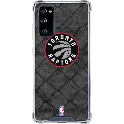 NBA Toronto Raptors Black Rust Galaxy S20 FE Clear Case