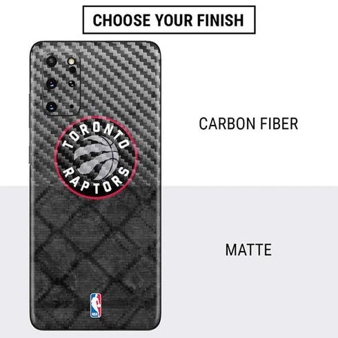 NBA Toronto Raptors Black Rust Galaxy S20 Plus Skin